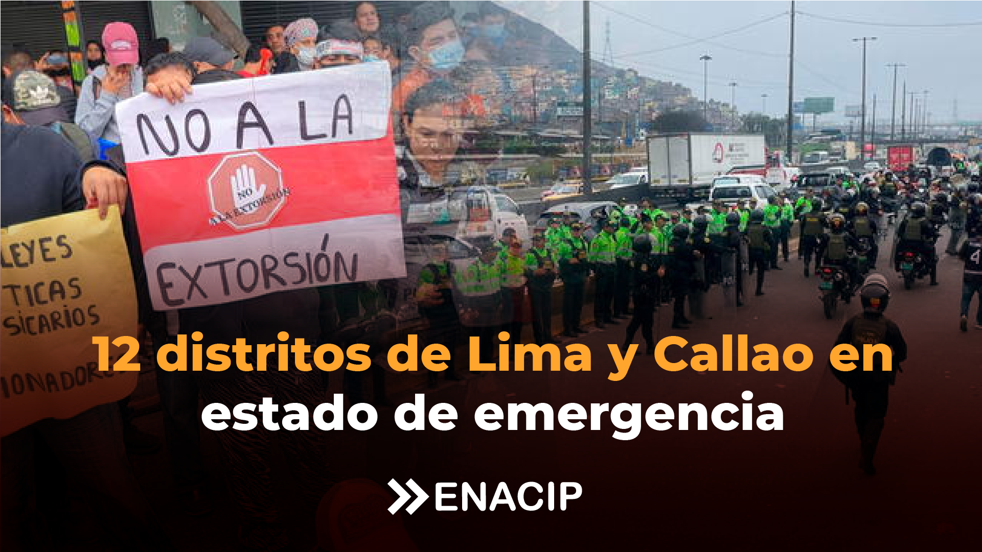 12 distritos de Lima y Callao en estado de emergencia